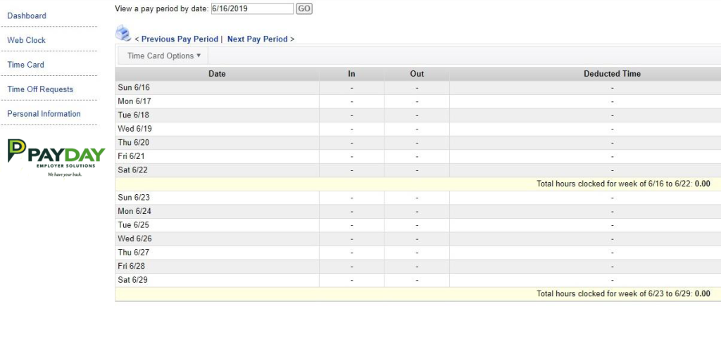 Dashboard of automated time and attendance solution reducing errors and costs.